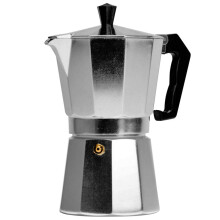 Moka Italiana nel Alluminio Attrezzatura per Caffè Europea Caffettiera Moka Ottagonale 1 Tazza (50 Ml)