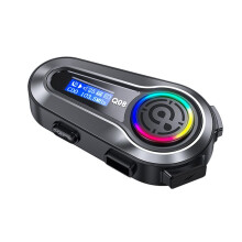 Q08 -Headset für Motorradhelm, Auto--Headset, Wasserdicht, GeräUschunterdrüCkung, Automatische Antwort, Universell