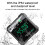 IP54 4X90 Portable Digital Inclinometer LCD Backlight Digital Protractor Slope Meter Digital Angle Ruler(Green) 8