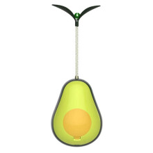 Novo Brinquedo Popular para Gatos em Formato de Abacate, Bola de Hortelã Multifuncional Vazada, Brinquedo Roly- para Gatos