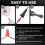 Wire Twisting Tool, Wire Nuts Driver, Spin Twist Wire Connector Socket Wire Twisting Spinner with 1/4Inch Chuck-Red 7