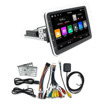 1Din Einstellbarer Drehbarer Bildschirm 2G+64G Auto-Multimedia-Player 10,1 Zoll Android 13 Wireless CarPlay Android Auto