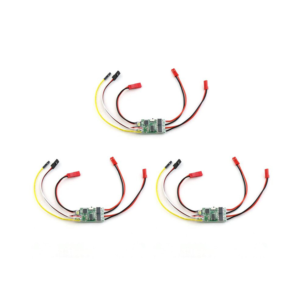 3X Two-Way Bidirectional 5A Esc Brushed Speed Controller Dual Way Esc 2S-3S Lipo For Rc Model Car Boat Tank Spare Parts 6031092546019