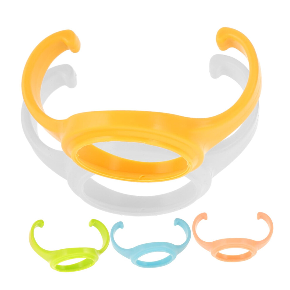 Baby Bottle Handles 5pcs Wide Neck Non Slip Ergonomic Training Grip Replacement for Infants