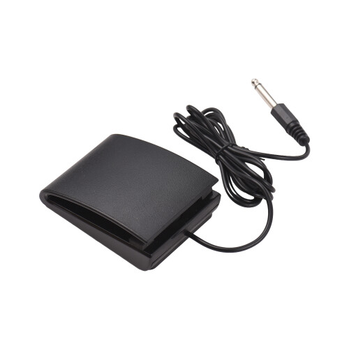 Pédale de sustain compacte à interface de 6,35 mm, noire, longueur 1,6 m 1