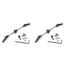 2X Metal Front Axle Steel Gear Bridge Kit for MN D90 MN-90 MN96 MN98 MN99S MN45 1/12 RC Car Upgrade Parts Accessories