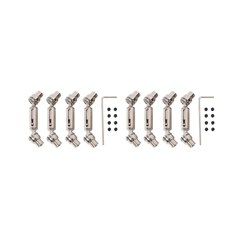 8Pcs Metal Drive Shaft Cvd For Wpl D12 C14 C24 B16 B36 B24 Mn D90 Mn99s Mn-90 Rc Car Upgrade Parts Spare Accessories 6133053070929