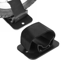 Supporto per ruota posteriore in alluminio per bicicletta 3575108 mm nero
