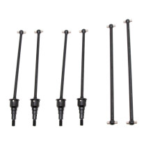 1 Set Metal Front Rear Drive Shaft Dogbone for Losi Lasernut U4 1/10 Rock Racer Buggy RC Car Upgrade Parts Accessories