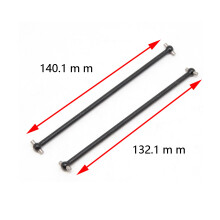 1 Conjunto de Metal Do Eixo de Acionamento Traseiro Traseiro Dogbone para Losi Lasernut U4 1/10 Rock Racer Buggy RC Car Upgrade PeçAs AcessóRios