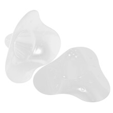 2pcs Silicone Breast Milk Collectors with Soft Nipple Shields for Breastfeeding Leakage Prevention