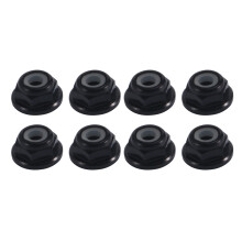 8PZ Dadi di Bloccaggio Ruota nel Metallo Nylon M2 per 1/24 RC Auto Crawler Auto Axial SCX24 AXI90081 AXI00001 AXI00002 Parti di Aggiornamento,3