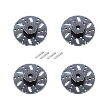 4 Stuks Metalen 9Mm Wiel Hex Adapter Remschijf voor SG 1603 SG1603 SG1604 UD1601 UD1603 UD1604 1/16 RC Auto Upgrades Onderdelen, 3