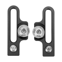 Pastillas de Freno de Bicicleta, 2 Piezas de Pastillas de Freno de Bicicleta de Montaña, Adaptador de Pinza C Extendido de Aluminio, Soporte de