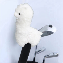 Söta Alpaca Putter Covers Blade Club Headcover Protector Cover Passar Blade Putters för Män Kvinnor