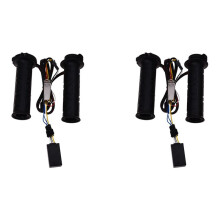 2X Adjustable Motorcycle Heated Grips for Motorbike/Bike Handlebar Hot/Warm Hands
