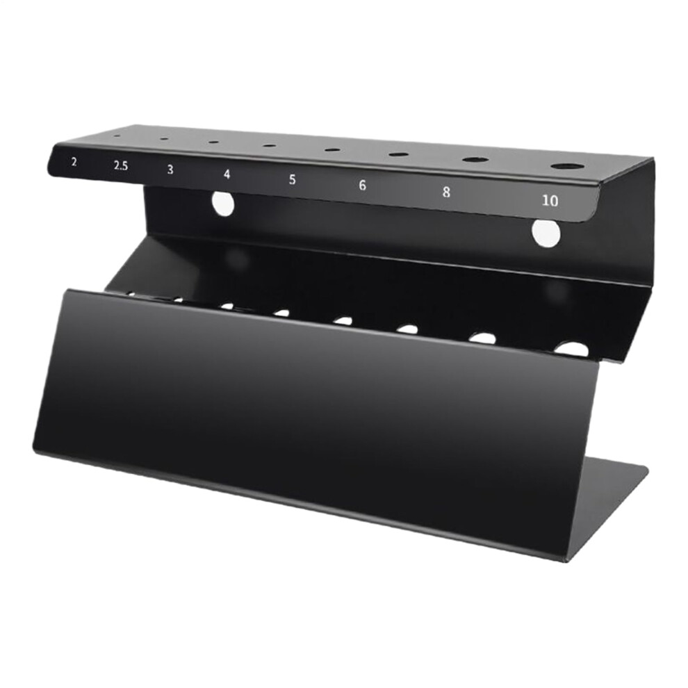 Stainless Steel Wrench Organizer Wall Mount Rack Â Spacesaving Hex Key Holder For Garage And Workshop 9169991164366