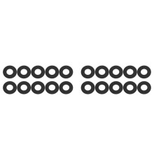20PCS 0.5mm Fishing Wheel Special Discharge Force Alarm Carbon Fiber Brake Pad Reel Drum Wheel Accessories