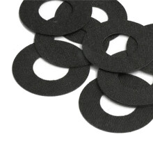 20PCS 0.5mm Fishing Wheel Special Discharge Force Alarm Carbon Fiber Brake Pad Reel Drum Wheel Accessories