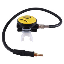 Scuba Diving Diver Regulator Diving Snorkel Tube Attrezzatura per Lo Snorkeling Riduttore di Pressione 2Nd Dive Diving Regulator-Giallo