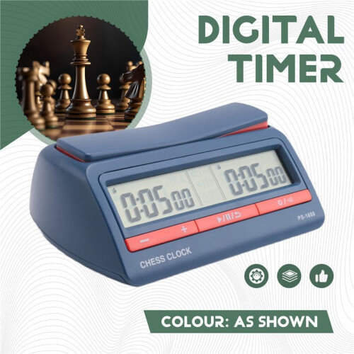 Professional Advanced Chess Digital Timer Chess Clock Count  Down Board Game Clock PS-1688 2