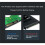Caixa HDD Branca Transparente para Caixa RíGida Caixa de Disco RíGido de 2,5 Polegadas  para USB 3.0 Tipo-C 3.1 Caixa de Disco RíGido Externo 9