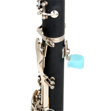 5 Almohadillas para Reposabrazos de Clarinete, Ptotector de Pulgar de Silicona Suave para Clarinete Oboe, 5 Colores