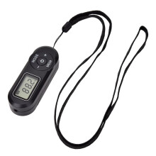 Portable FM Radio Digital Display FM Receiver Retro FM Player Style DSP with Headphones Lanyard Radio Stations