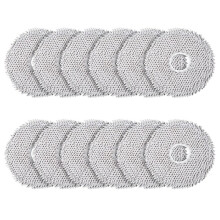 Pack of 12 Wipes for  X10+& L10S Ultra/L10 Ultra Robot Vacuum Cleaner, Microfibre Wet Mop Pads Accessories
