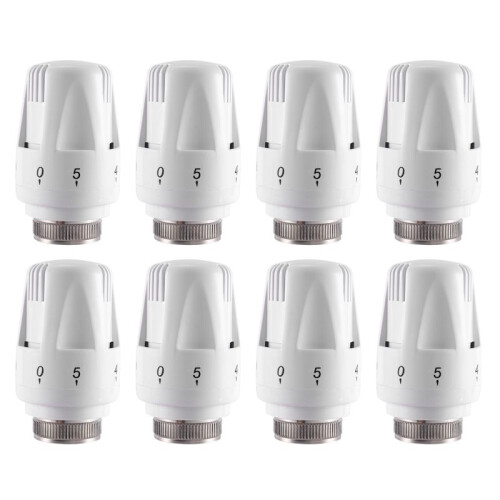 8Pcs Thermostatic Radiator Valve Thermostat Radiator Valve Replacement 1