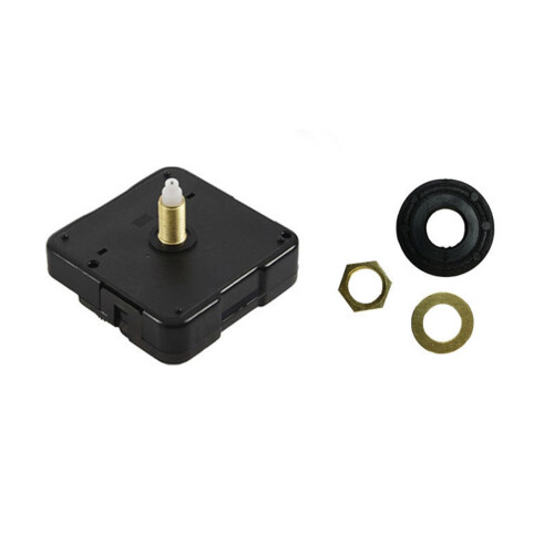 DIY Retro Mute Movement Record Wall Clock Movement AcríLico Quartzo Clock Movement Flower Needle 2