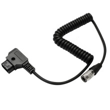 UrząDzenia DźWięKowe 688 633 Zoom F8 Kabel ZasilająCy DTAP do Hirose 4-Pinowy Wtyk MęSki PrzewóD ZasilająCy SprężYnowy