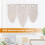 Tenture Murale en Macramé Tissé à la Main Boho Cotton Rope Boho  Home Decor 7