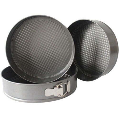 Round Leakproof Baking Cake Pan with Round Cake Tin Baking Mold with Removable Bottom (9 Inches) 1