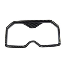 For -Tundra 2022 Car Carbon Fiber ABS Central Control Water Cup Frame Decoration Cover Trim Stickers