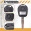 2 Buttons Remote Key Shell for  Actyon Kyron Rexton Uncut Blade Key Fob Cover Case Replacement ,A 4