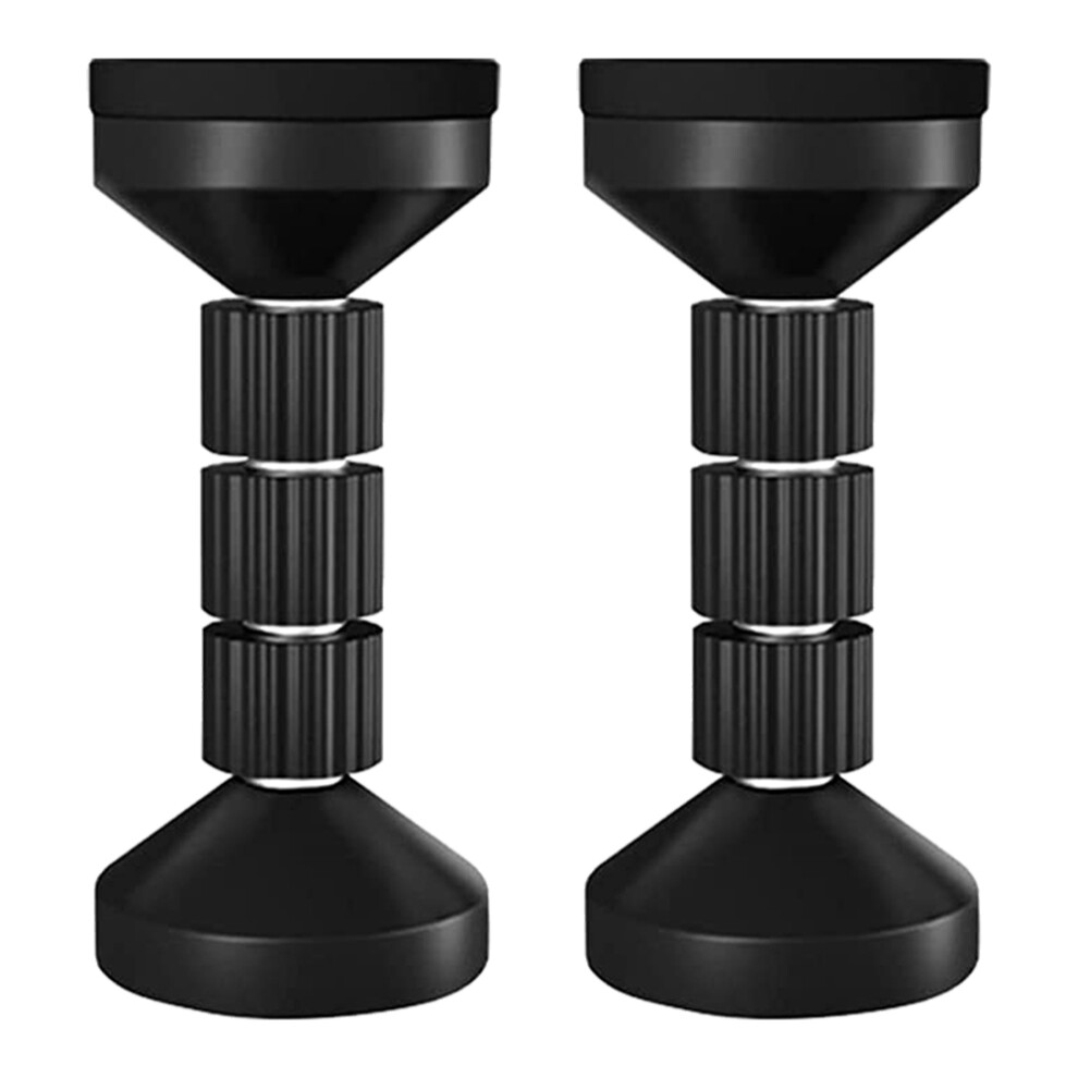 Adjustable Threaded Bed Frame Anti-Shake Tool For Bed,Headboard Stoppers,Prevent Loosening Anti-Shake Fixer(2Pcs Black ) 4851533523599