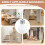 85-265V E27 PIR Motion Sensor Lamp 12W Bulb with Motion Sensor Infrared Motion Detector Security Light White Light 4