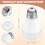 85-265V E27 PIR Motion Sensor Lamp 12W Bulb with Motion Sensor Infrared Motion Detector Security Light White Light 7