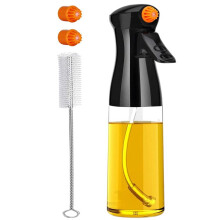 Oil Sprayer for Cooking, Olive Oil Sprayer , Oil Spray Glass Bottle, Food Grade Oil Spritzer for Air Fryer, BBQ