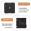 Clock Mechanism Silent Quartz Movement Machine Wall Hands Pointer Set for Replacing Clock Replacement Parts 10