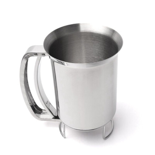 Handheld Stainless Steel Batter Dispenser Cake Cupcake Dough Dispensers Kitchen Tool Baking Flour Paste Funnel