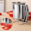 Handheld Stainless Steel Batter Dispenser Cake Cupcake Dough Dispensers Kitchen Tool Baking Flour Paste Funnel 2