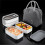 304 RVS Lunchbox Magnetron Draagbare Mesh Bento Voedsel Opslag Container 5