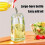 Oliedispenser voor Keukenspray, Oliedispenserfles Spray en Giet, 2 in 1 Olijfoliedispenser, Groen 4 Stuks 10