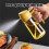 Oliedispenser voor Keukenspray, Oliedispenserfles Spray en Giet, 2 in 1 Olijfoliedispenser, Groen 4 Stuks 8