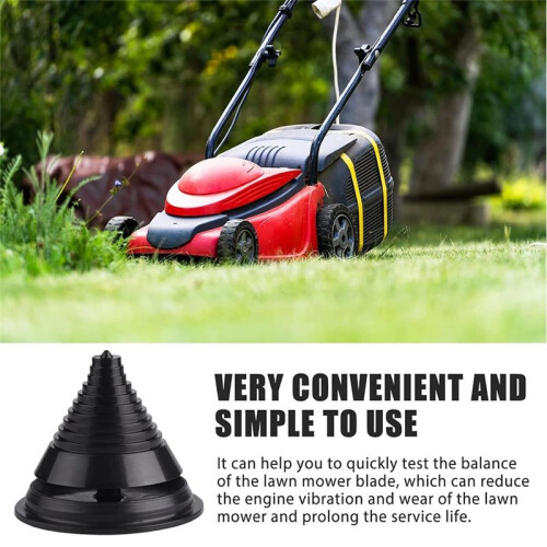 Lawn Mower Blade Sharpener, Lawnmower Blade Sharpener for Drill with Blade Balancer, Mower Blade Sharpener for Any