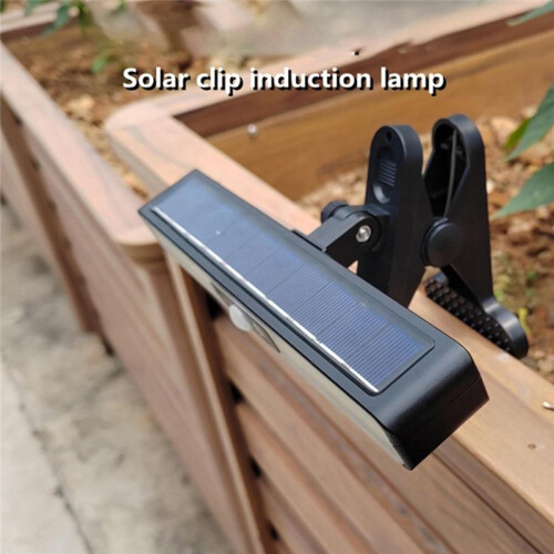 Warm Adjustable Angle Landscape Light Solar Landscape LED Light Waterproof Decorative Stair Clamp Light 2