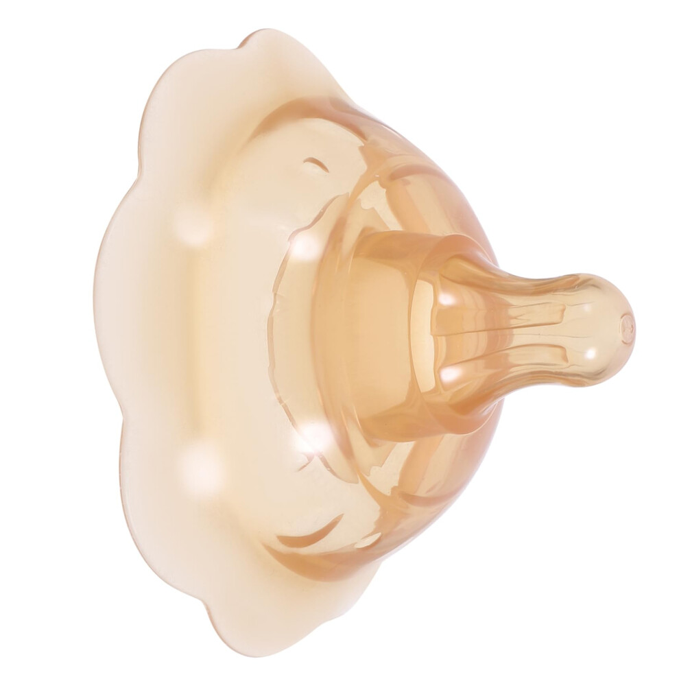 Breastfeeding Nipple Shield Silicone Nursing Protector Ergonomic Shape with Carry Case for Newborns