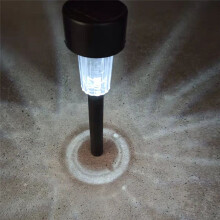 Colored Solar Lawn Lamp, Outdoor Garden Lamp, Outdoor Ground Lamp, Household Solar Lamp (Plastic Type)